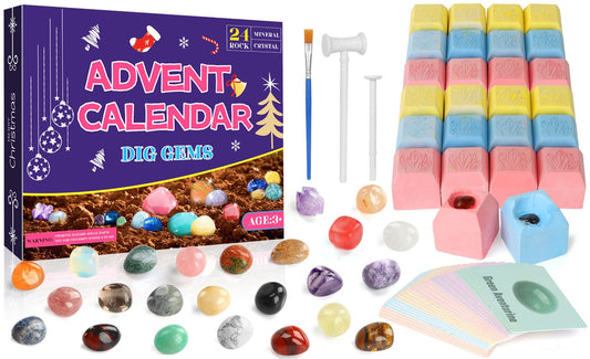 Gemstone Dig Kit, Advent Calendar 2023