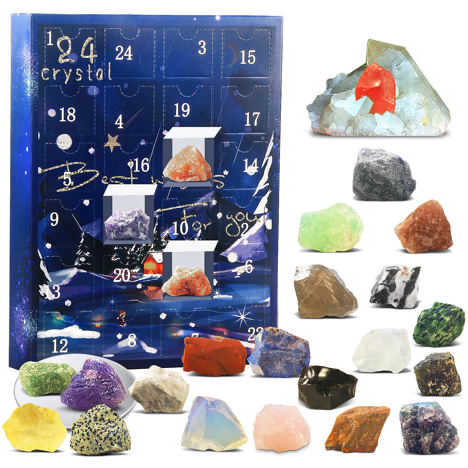 National Geographic Rock, Mineral & Fossil Advent Calendar by